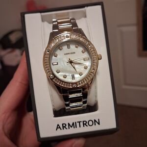 Armitron Gold and Silver Watch